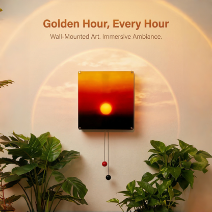Minority™ Horizon | Interactive Wall-Mounted Sunset Art Lamp