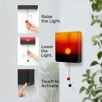 Minority™ Horizon | Interactive Wall-Mounted Sunset Art Lamp